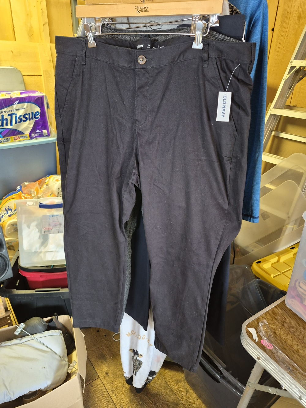Old Navy Black Wide Leg Women’s Pants Bin 51